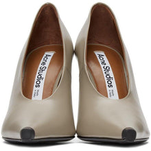 Acne Studios Taupe Stiletto Pumps