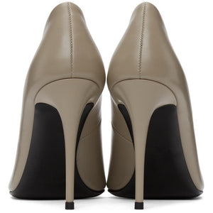 Acne Studios Taupe Stiletto Pumps