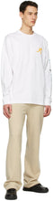 Acne Studios White Dizonord Edition 'Cold Front' Long Sleeve T-Shirt
