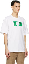 Acne Studios White Dizonord Edition Printed T-Shirt