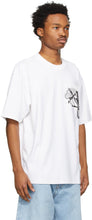 Acne Studios White Graphic T-Shirt