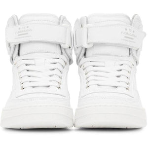 Acne Studios White High-Top Sneakers