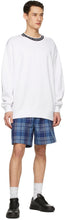 Acne Studios White Jacquard Logo Sweatshirt