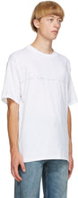 Acne Studios White Logo Print T-Shirt