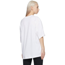 Acne Studios White Metallic Logo T-Shirt