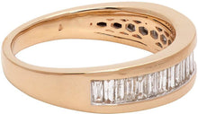 Adina Reyter Gold Large Heirloom Baguette Band Ring