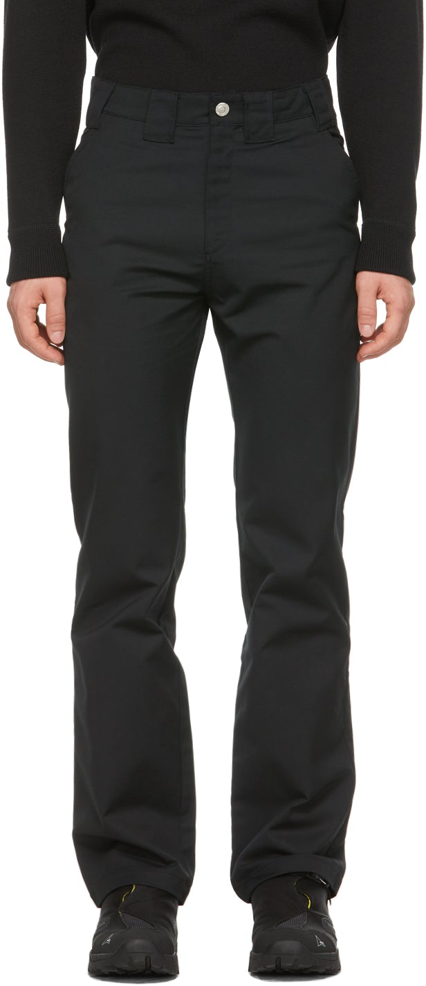 Affix Black Duty Trousers - Pantalon noir d'affiché noir - 검은 듀티 바지를 부착하십시오