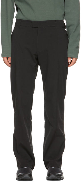 Affix Black Flex-Grid Work Trousers - Pantalon noir d'affiche Flex-Grid - 검은 색 플렉스 그리드 작업 바지 부착