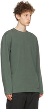 Affix Green Heavy Jersey Micro Logo Long Sleeve T-Shirt