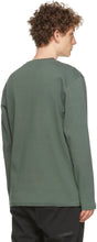 Affix Green Heavy Jersey Micro Logo Long Sleeve T-Shirt