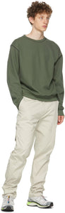 Affix Green Waffle Standardized Logo Sweatshirt