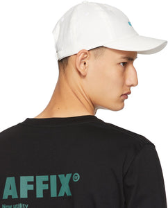 Affix White Standard Logo Drill Cap