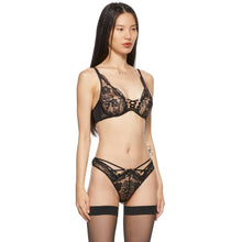 Agent Provocateur Black Essie High Apex Bra