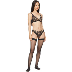 Agent Provocateur Black Essie High Apex Bra