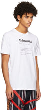 Ahluwalia White Logo Definition T-Shirt