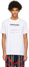 Ahluwalia White Logo Definition T-Shirt - T-shirt de définition de logo blanc Ahluwalia - Ahluwalia 화이트 로고 정의 티셔츠