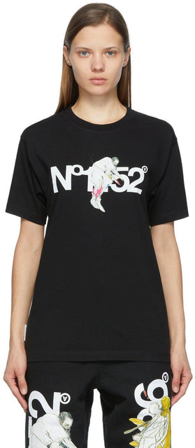 Aitor Throupâ€™s TheDSA Black 'N.1452' T-Shirt - T-shirt T-shirt Thedsa Thread Threüroupe 'N.1452' - Aitor Throupâ € ™ S Thedsa Black 'N.1452'티셔츠