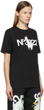 Aitor Throupâ€™s TheDSA SSENSE Exclusive Black 'N.3022' T-Shirt