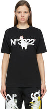 Aitor Throupâ€™s TheDSA SSENSE Exclusive Black 'N.3022' T-Shirt - T-shirt T-shirt N.3022 'EXCLUSIF SSENSE THEDSA TROP - Aitor Throupâ € ™ s Thedsa Ssense 독점적 인 블랙 'N.3022'티셔츠