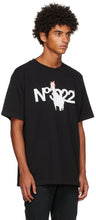 Aitor Throupâ€™s TheDSA SSENSE Exclusive Black 'No3022' T-Shirt