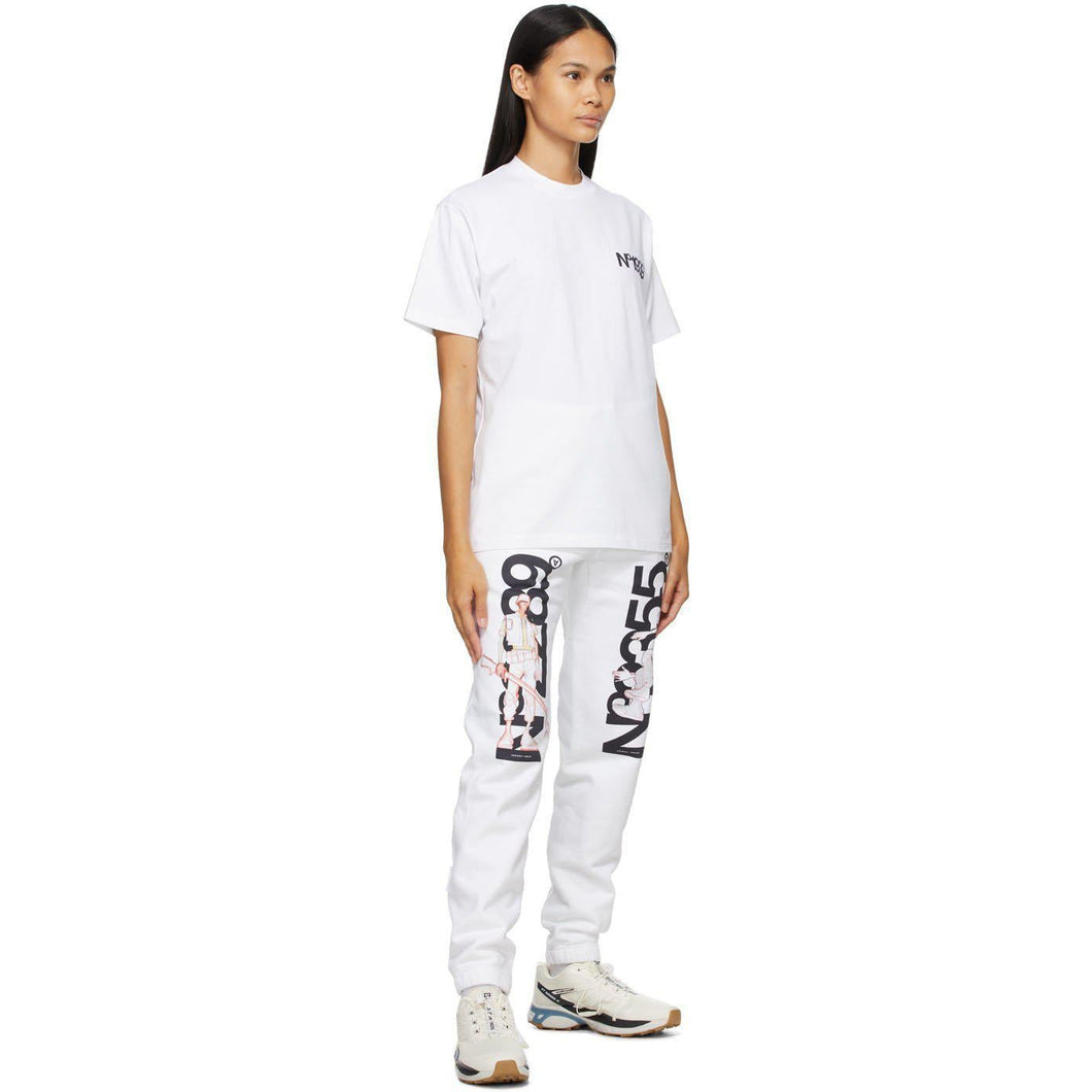 Aitor Throupâ€™s TheDSA White 'NO1939' T-Shirt - T-shirt T-shirt Thedsa Thredsa White 'No1939' - Aitor Throupâ € ™ S Thedsa White 'No1939'티셔츠