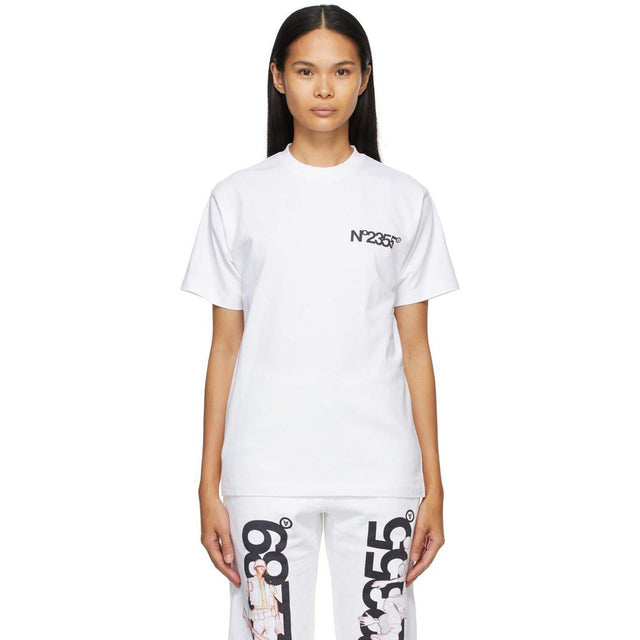 Aitor Throupâ€™s TheDSA White 'NO2355' T-Shirt