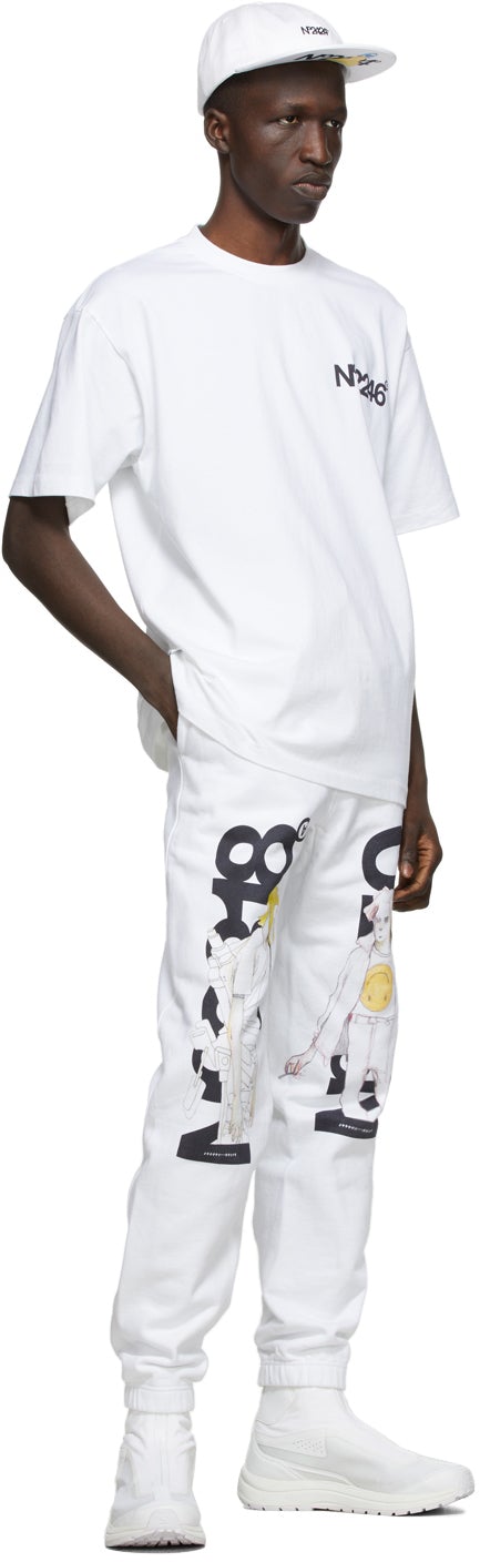 Aitor Throupâ€™s TheDSA White 'No2246' T-Shirt