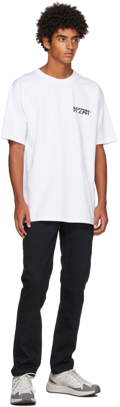 Aitor Throupâ€™s TheDSA White 'No2741' T-Shirt