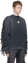 Alchemist Black Fringe Surfside Sweatshirt