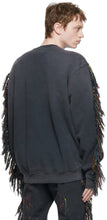 Alchemist Black Fringe Surfside Sweatshirt