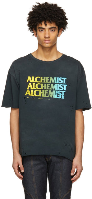 Alchemist Black Logo T-Shirt - T-shirt logo noir alchimiste - 연금술사 블랙 로고 티셔츠