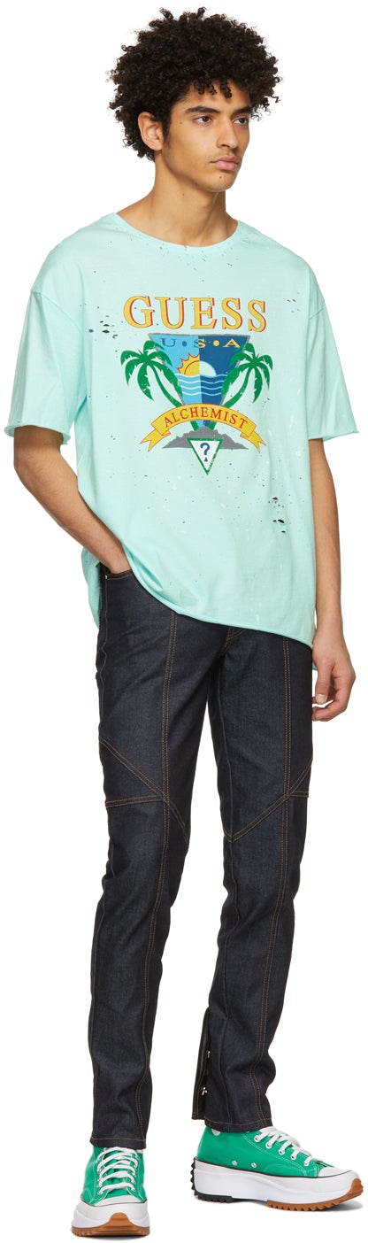 Alchemist Blue Guess Edition Logo T-Shirt