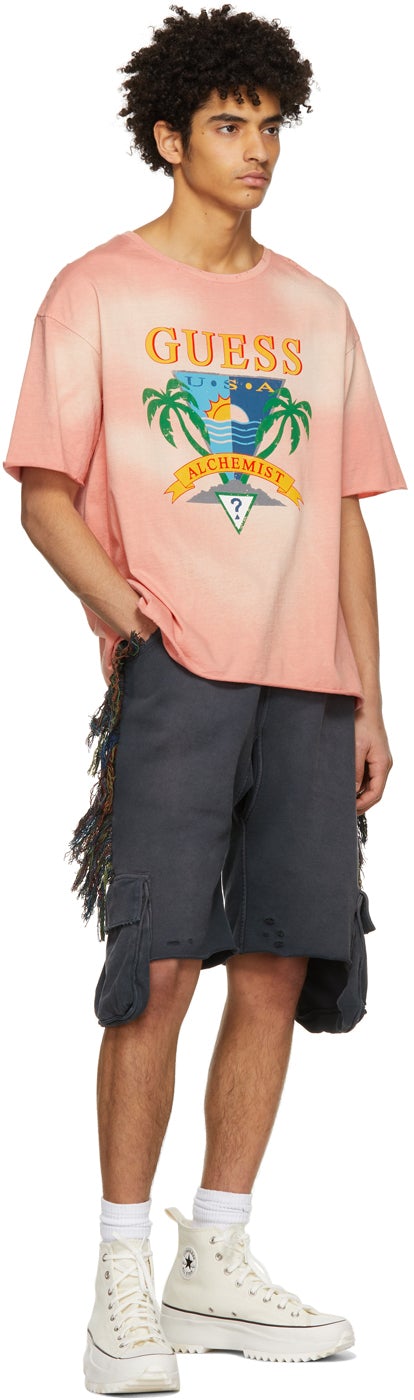 Alchemist Pink Guess Edition Logo T-Shirt