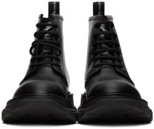 Alexander McQueen Black Beauty Lace-Up Boots