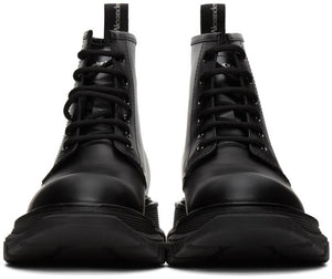 Alexander McQueen Black Beauty Lace-Up Boots