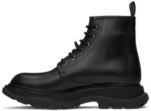 Alexander McQueen Black Beauty Lace-Up Boots