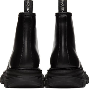 Alexander McQueen Black Beauty Lace-Up Boots