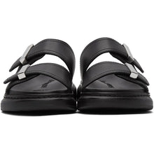 Alexander McQueen Black Hybrid Sandals