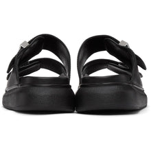 Alexander McQueen Black Hybrid Sandals