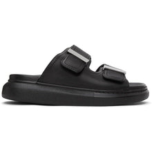 Alexander McQueen Black Hybrid Sandals - Sandales hybrides noires Alexander McQueen - 알렉산더 맥퀸 블랙 하이브리드 샌들