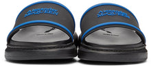 Alexander McQueen Black Oversized Signature Hybrid Slides