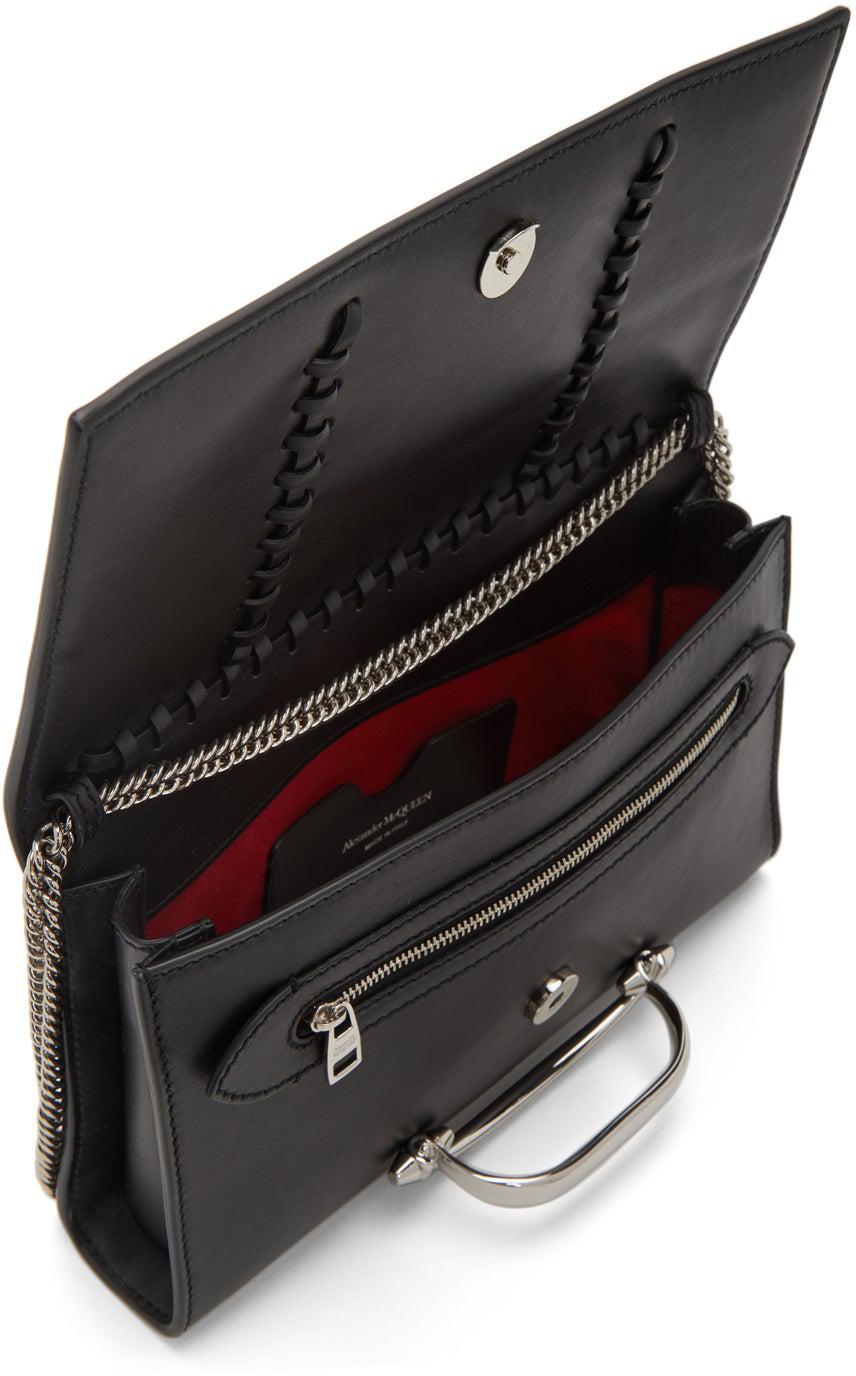 Alexander McQueen Black Small 'The Story' Bag