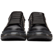 Alexander McQueen Black Studded Clear Sole Oversized Sneakers