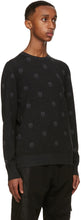 Alexander McQueen Black Wool Skull Sweater