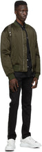 Alexander McQueen Khaki Harness Bomber Jacket