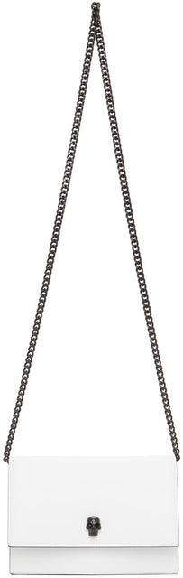 Alexander McQueen Off-White Small Skull Bag - Alexander McQueen Petit sac de crâne blanc cassé - Alexander McQueen Off-White 작은 두개골 가방