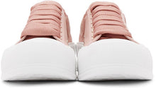 Alexander McQueen Pink Deck Plimsoll Sneakers