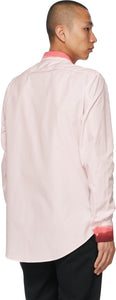 Alexander McQueen Pink Dip Dye Trim Shirt