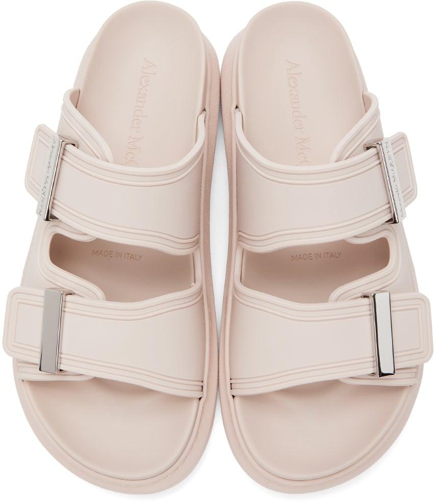 Alexander McQueen Pink Hybrid Slides