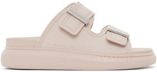 Alexander McQueen Pink Hybrid Slides - Alexander McQueen Diapositives hybrides roses roses - Alexander McQueen 핑크 하이브리드 슬라이드